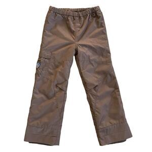 Obermeyer Kids Youth Unisex Boys Girls Brown Snow Ski Pants Size 8